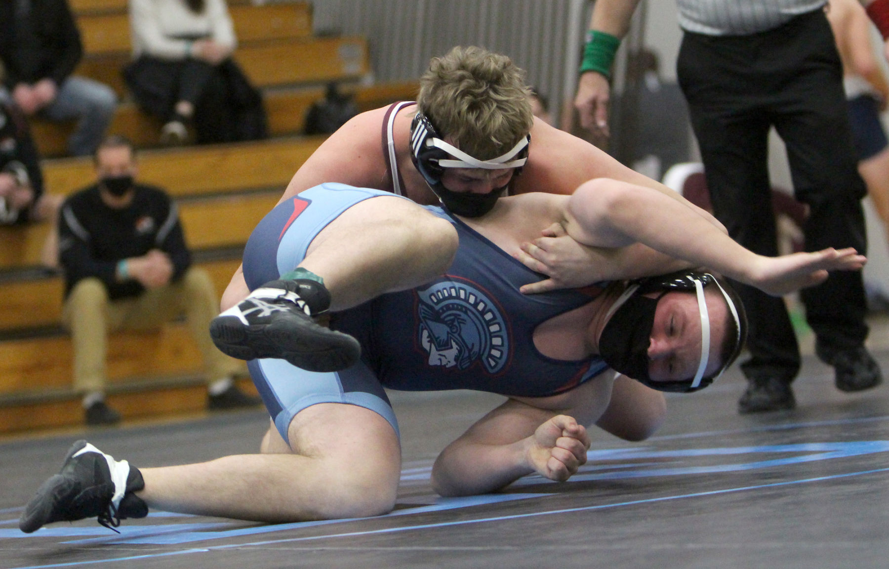 Division 1 prep wrestling sectionals at Eau Claire North 1-30-21